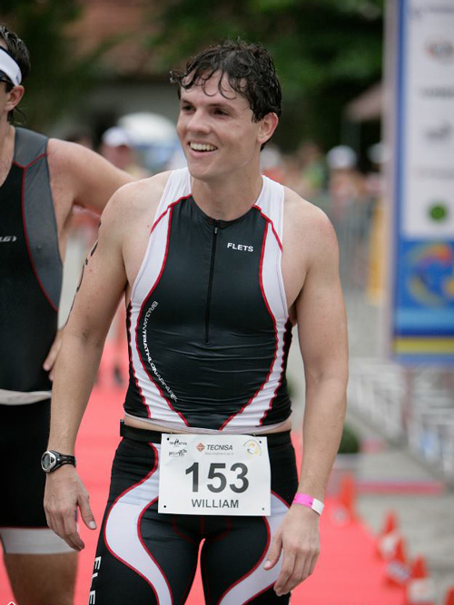 William Garcia é triatleta e professor de Educação Física (Foto: Rick Nogueira)