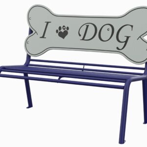 URB - BANCO COM ENCOSTO DOG BONE