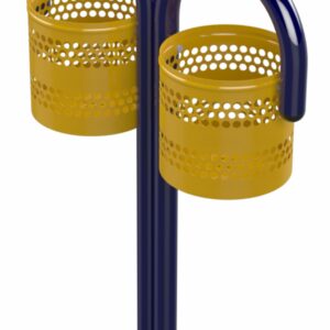 URB - LIXEIRA TELADA DUPLA