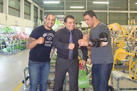 Irmãos Nogueira visitam a Ziober Brasil.