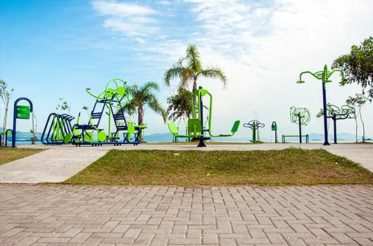 Florianópolis vai receber 100 novas academias ao ar livre.