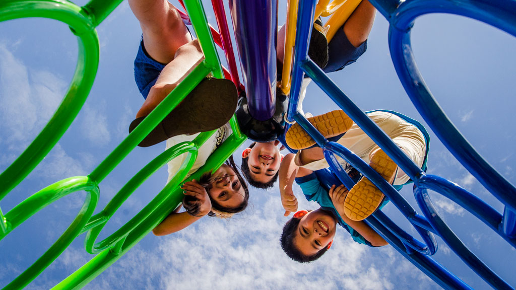 Brinquedo no Playground