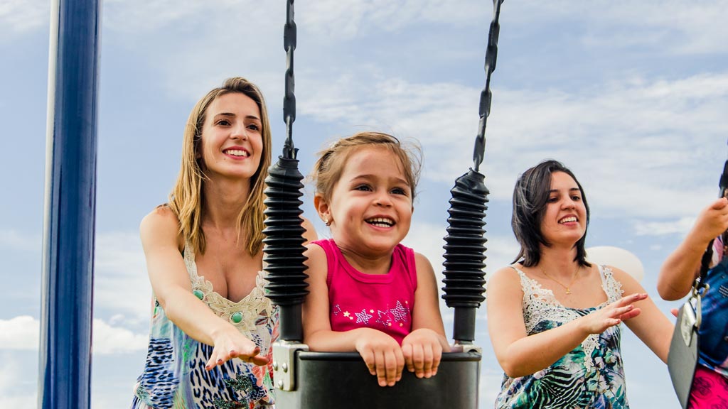 Brinquedo no Playground