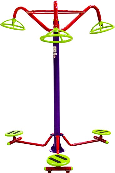 Brinquedo para Playground Infantil Tornado Triplo